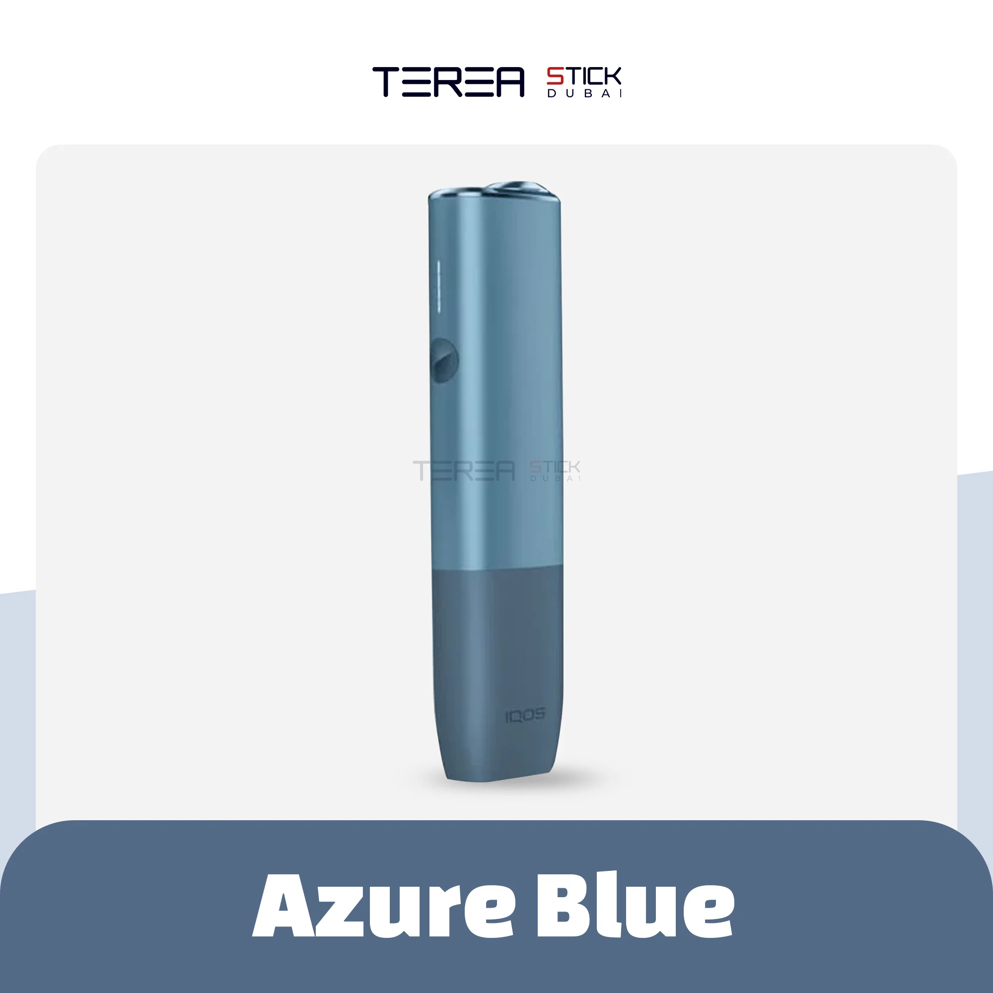 IQOS Iluma One Kit Azure Blue IQOS ILUMA ONE Azure Blue compact heat not burn device with TEREA sticks UAE