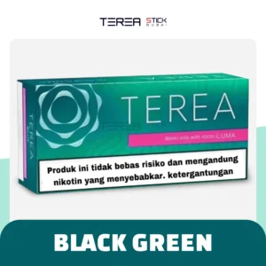 Buy IQOS Terea Black Green Indonesian sticks display in UAE