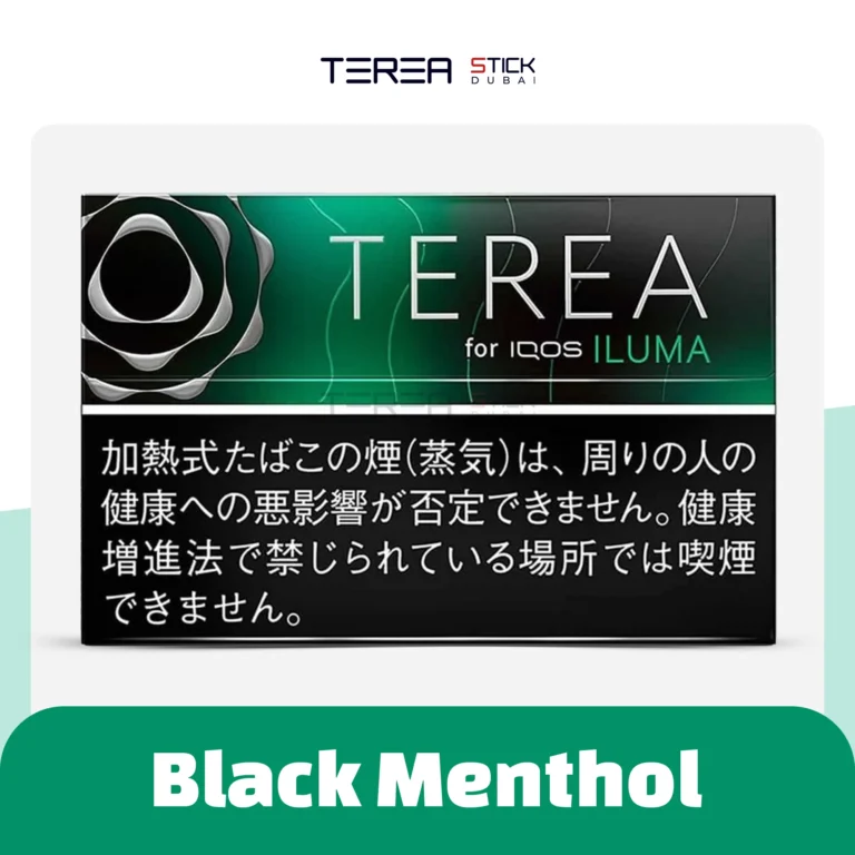 Order IQOS TEREA Black Menthol Japan Online in Abu Dhabi Today