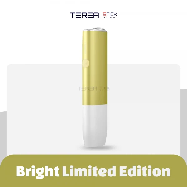 IQOS ILUMA ONE Bright Limited Edition gold compact heat-not-burn device UAE lifestyle use