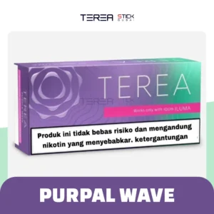 IQOS Terea Purple Wave Indonesian fruity menthol sticks close up