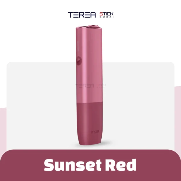 IQOS ILUMA ONE Red compact heat not burn device with TEREA sticks UAE use