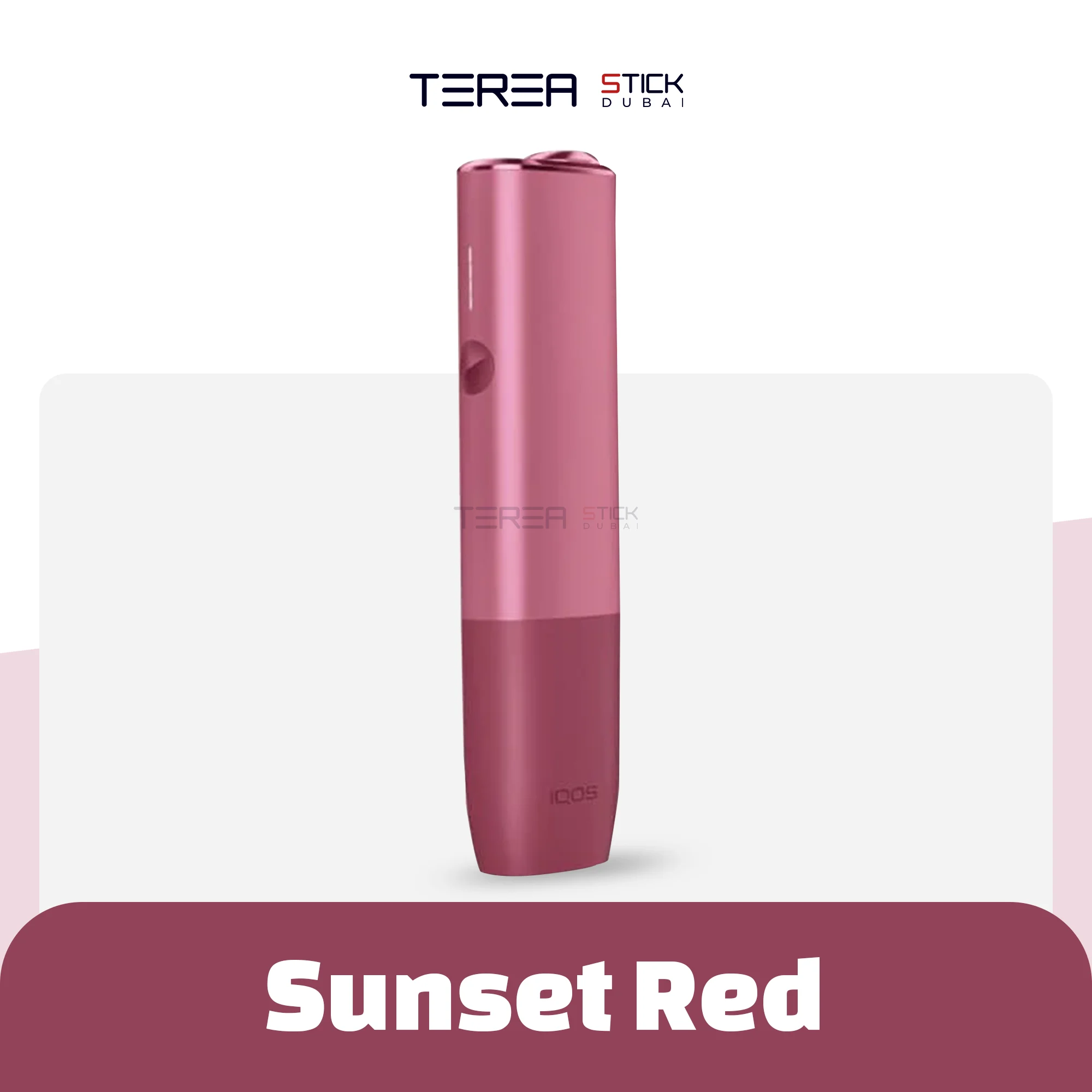 ILUMA ONE Red IQOS ILUMA ONE Red compact heat not burn device with TEREA sticks UAE use