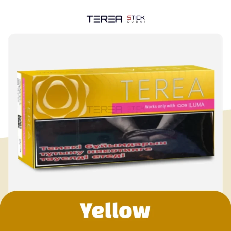 IQOS Terea Yellow citrus tobacco flavor sticks available in UAE Online