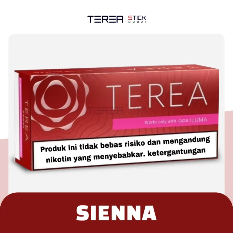 IQOS Terea Sienna Indonesia Flavor heatsticks box design