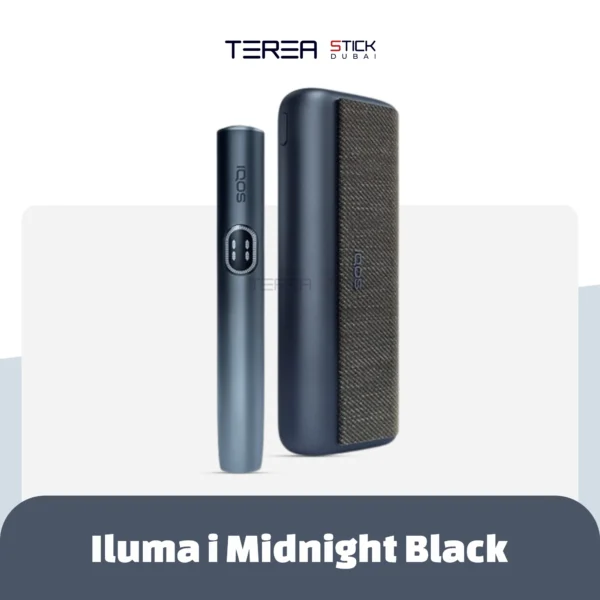 IQOS ILUMA I Prime Black luxury design available in UAE