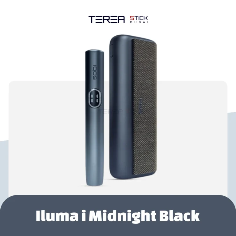 IQOS ILUMA I Prime Black luxury design available in UAE