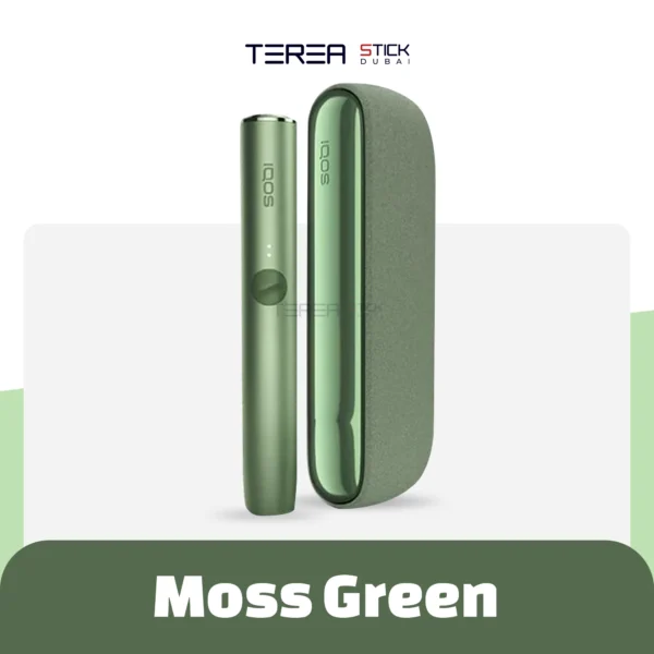 IQOS ILUMA Standard Kit Moss Green heat-not-burn device holder and charger UAE