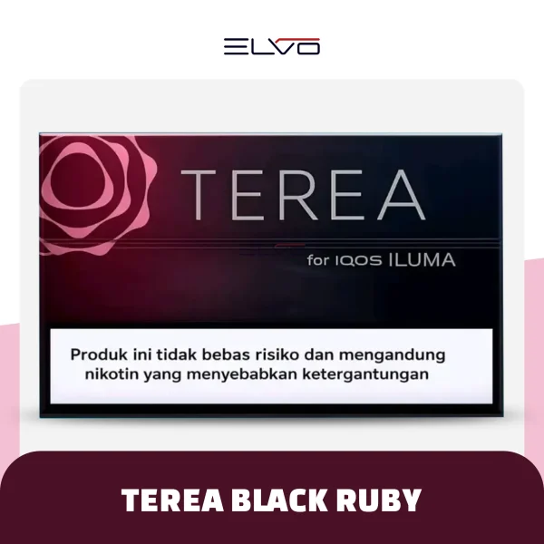 7. IQOS TEREA Black Ruby Indonesia cool menthol berry sticks