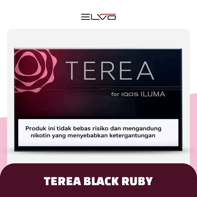 7. IQOS TEREA Black Ruby Indonesia cool menthol berry sticks