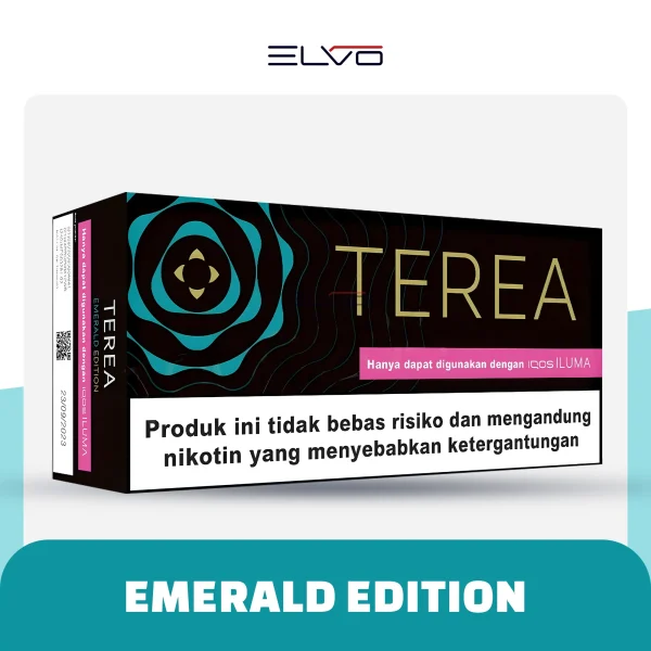 IQOS TEREA Emerald Edition Indonesia tobacco sticks designed for IQOS ILUMA