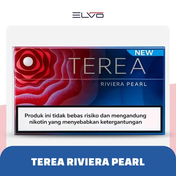 raspberry floral menthol flavor TEREA Riviera Pearl Indonesia