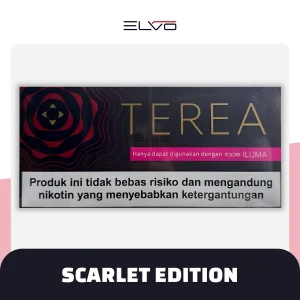 IQOS TEREA Scarlet Edition Indonesia heated tobacco product for IQOS ILUMA