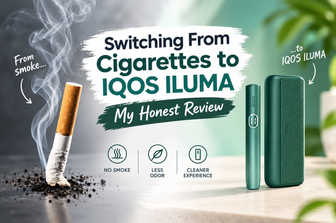 Cigarettes to IQOS ILUMA review